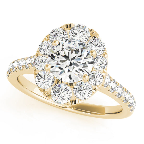 Halo Diamond Ring Imagen principal del producto