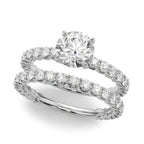 Single Row Diamond Ring
