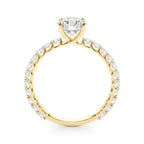 Single Row Diamond Ring