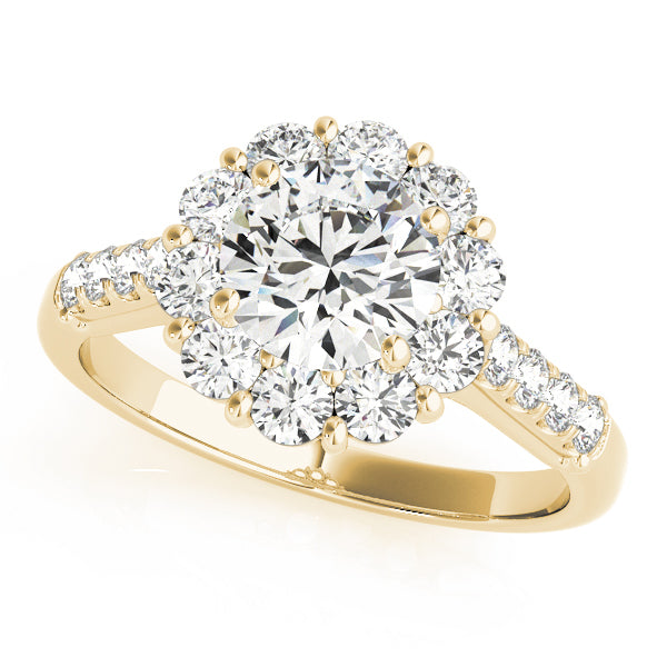 Halo Diamond Ring Imagen principal del producto