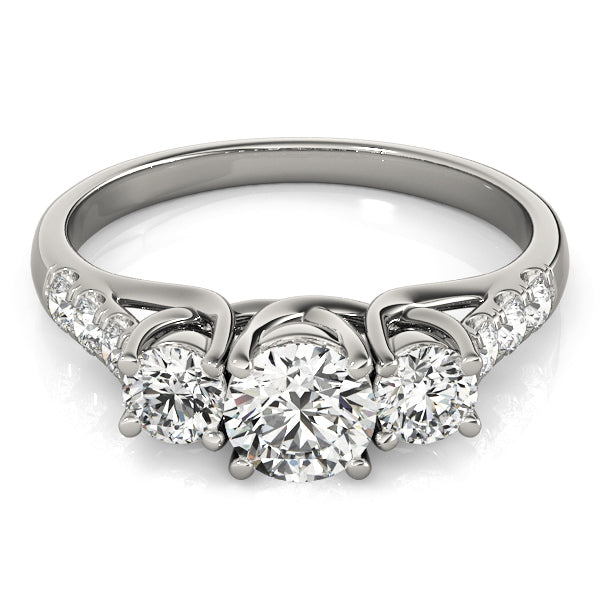 Three Stone Diamond Ring