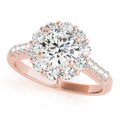 Halo Diamond Ring