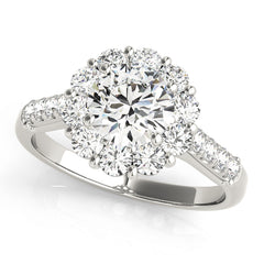 Halo Diamond Ring