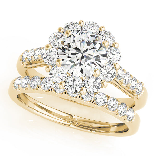 Halo Diamond Ring