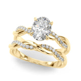 Single Row Diamond Ring