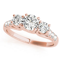 Three Stone Diamond Ring