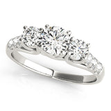 Three Stone Diamond Ring