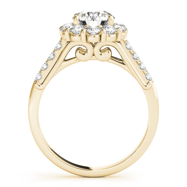 Halo Diamond Ring
