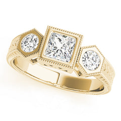 Three Stone Diamond Ring