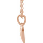 Youth Heart 15" Necklace