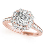 Halo Diamond Ring