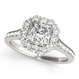 Halo Diamond Ring