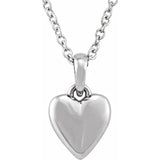 Youth Heart 15" Necklace