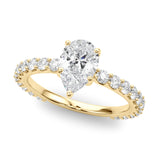 Single Row Diamond Ring