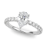 Single Row Diamond Ring