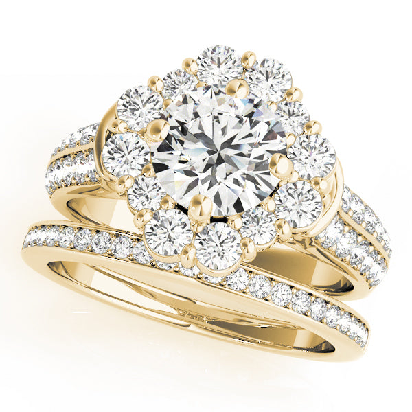 Halo Diamond Ring