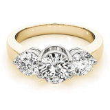 Three Stone Diamond Ring