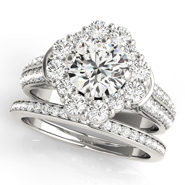 Halo Diamond Ring