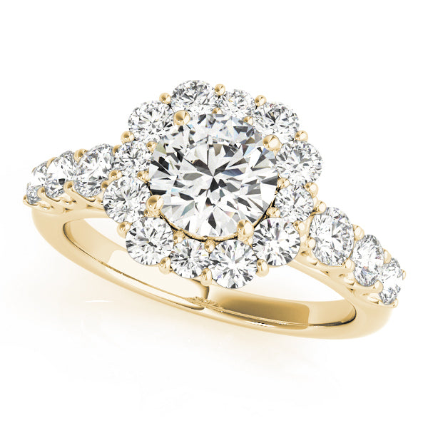 Halo Diamond Ring Imagen principal del producto