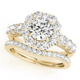 Halo Diamond Ring