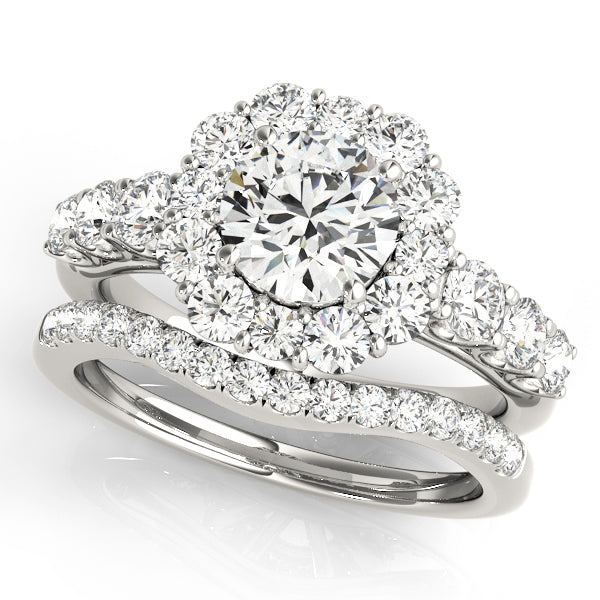 Halo Diamond Ring