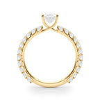 Single Row Diamond Ring