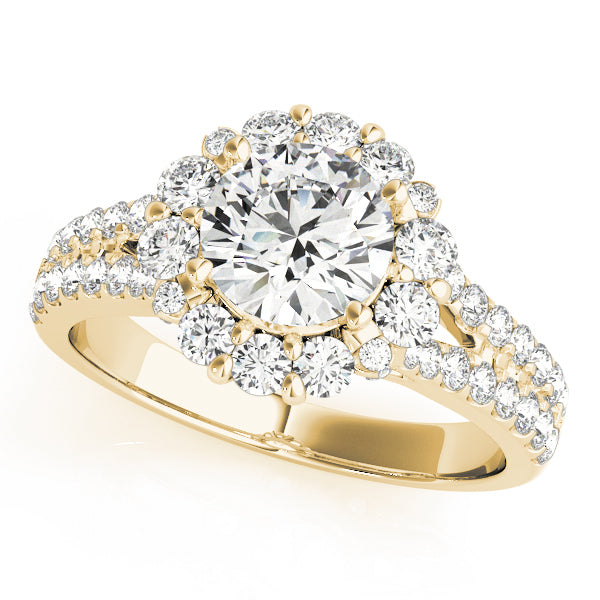 Halo Diamond Ring Imagen principal del producto