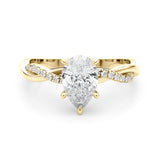 Single Row Diamond Ring