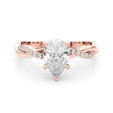 Single Row Diamond Ring