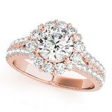 Halo Diamond Ring