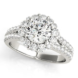 Halo Diamond Ring