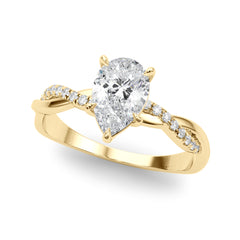 Single Row Diamond Ring