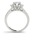 Halo Diamond Ring
