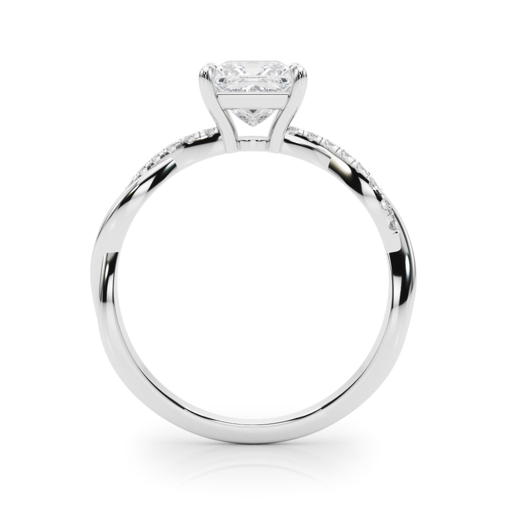 Single Row Diamond Ring