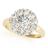 Halo Diamond Ring