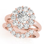 Halo Diamond Ring