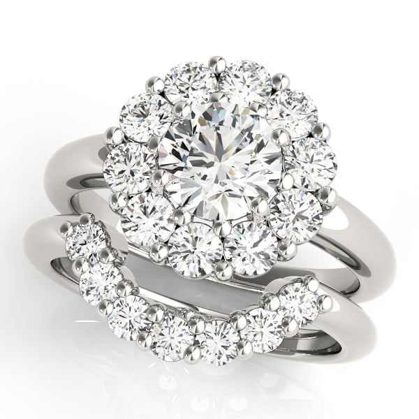 Halo Diamond Ring