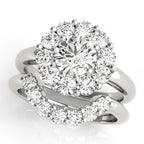 Halo Diamond Ring