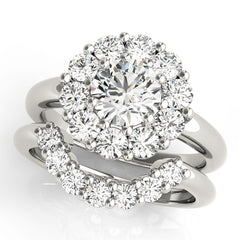 Halo Diamond Ring