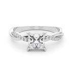 Single Row Diamond Ring