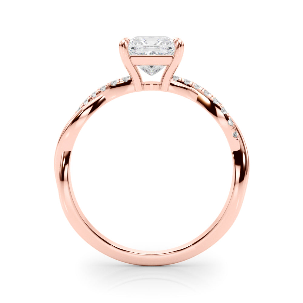 Single Row Diamond Ring