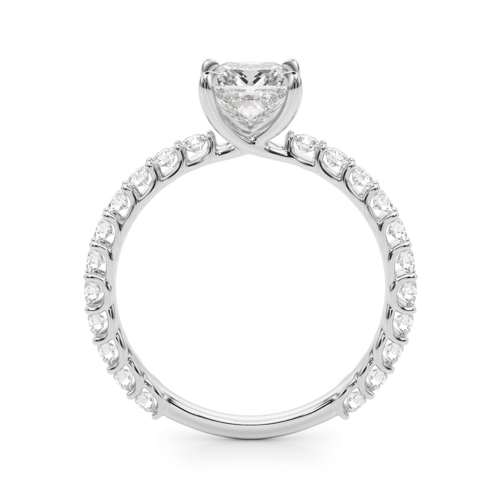 Single Row Diamond Ring