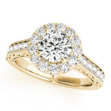 Halo Diamond Ring