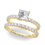 Single Row Diamond Ring