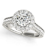 Halo Diamond Ring