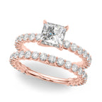 Single Row Diamond Ring