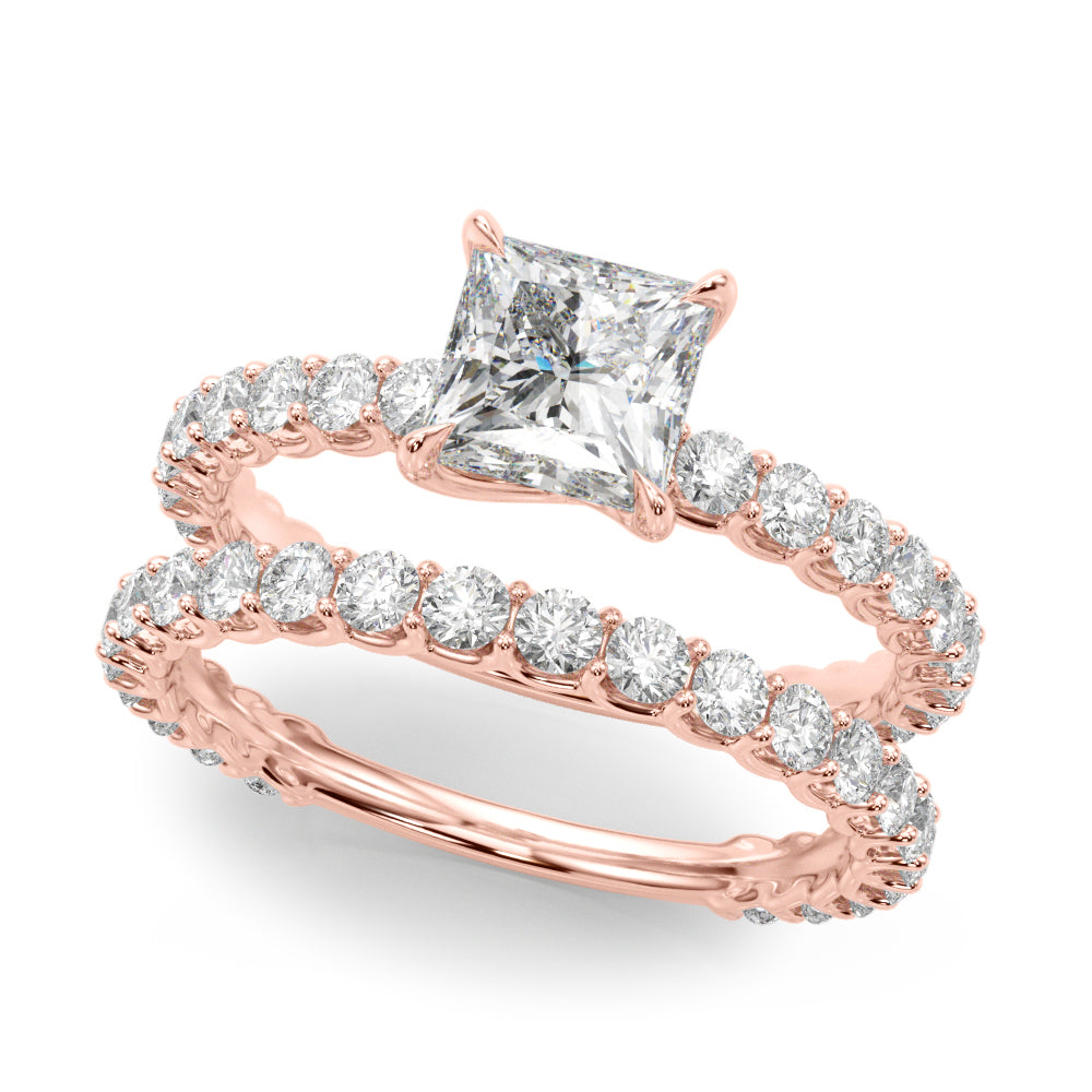 Single Row Diamond Ring