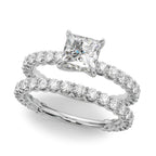 Single Row Diamond Ring