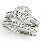 Halo Diamond Ring