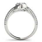 Bypass Diamond Ring